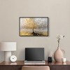 Art Remedy Tree of Golden Leaves Colorful Tree Art Framed - 2 of 4
