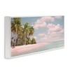 Stupell Industries Clear Water Tropical Beach Coast Framed Giclee Art, White, 24" x 10" - 2 of 4