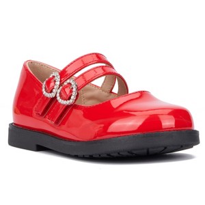 Olivia Miller Girl's Toddler Lovely Nite Maryjane Flats - 1 of 4