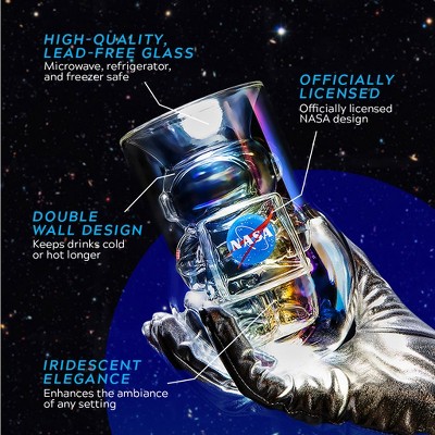 Dragon Glassware Astronaut Glasses - Thumbnail 4