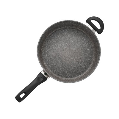 Granitium Nonstick 3.8-qt Aluminum Saute Pan with Lid