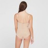 Assets By Spanx Women's Flawless Finish Shaping Micro Low Back Cupped  Bodysuit Shapewear - Neutral L : Target