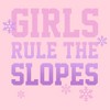 Junior's Women Lost Gods Girls Rule the Slopes T-Shirt - 2 of 4