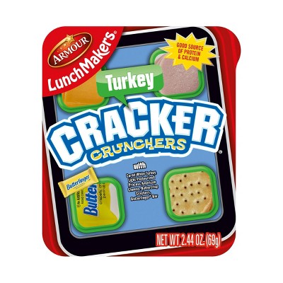 Armour LunchMakers Turkey Cracker Crunchers - 2.44oz