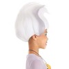 HalloweenCostumes.com One Size Fits Most Girl Disney The Little Mermaid Girls Ursula Wig, White/Purple/Gray - 4 of 4
