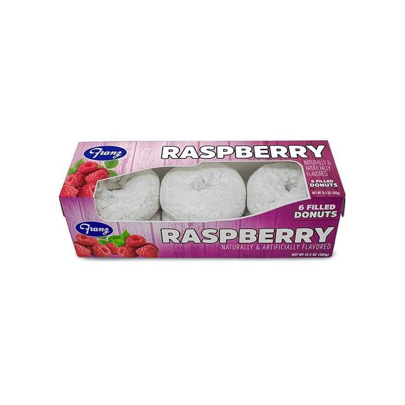 Franz Donuts Raspberry Donut - 6ct/13.5oz, 1 of 5
