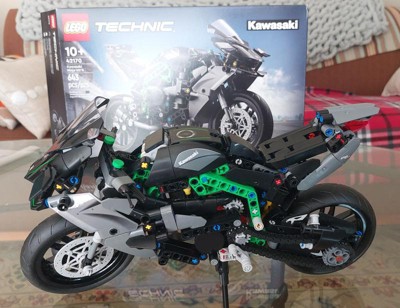 LEGO Technic Kawasaki Ninja H2R Motorcycle Toy, Kids Room Décor