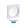 Unique Bargains TPU film 3D Square Shape Jewelry Display Box 2 Pcs - 3 of 4