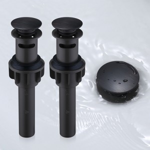 WOWOW 2 1/8 in. x 9 1/2 in. x 9 1/2 in. Pop-up Drain Assembly - 1 of 4