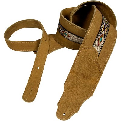 Franklin Strap Southwest Suede Guitar Strap Honey : Target