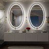 Apmir Super Bright 192 LEDs/m Lighted Anti-Fog Oval Wall Mirror in Tempered Glass, 3-Year Warranty - 4 of 4