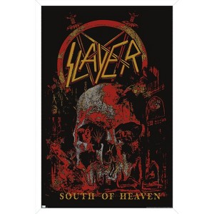 Trends International Slayer - South Of Heaven Framed Wall Poster Prints - 1 of 4