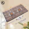 COZONY Weighted Heating Pad with Soothing Vibration, 3 Warmth Levels & 3 Massage Modes, Auto Timer, Portable - 2 of 4