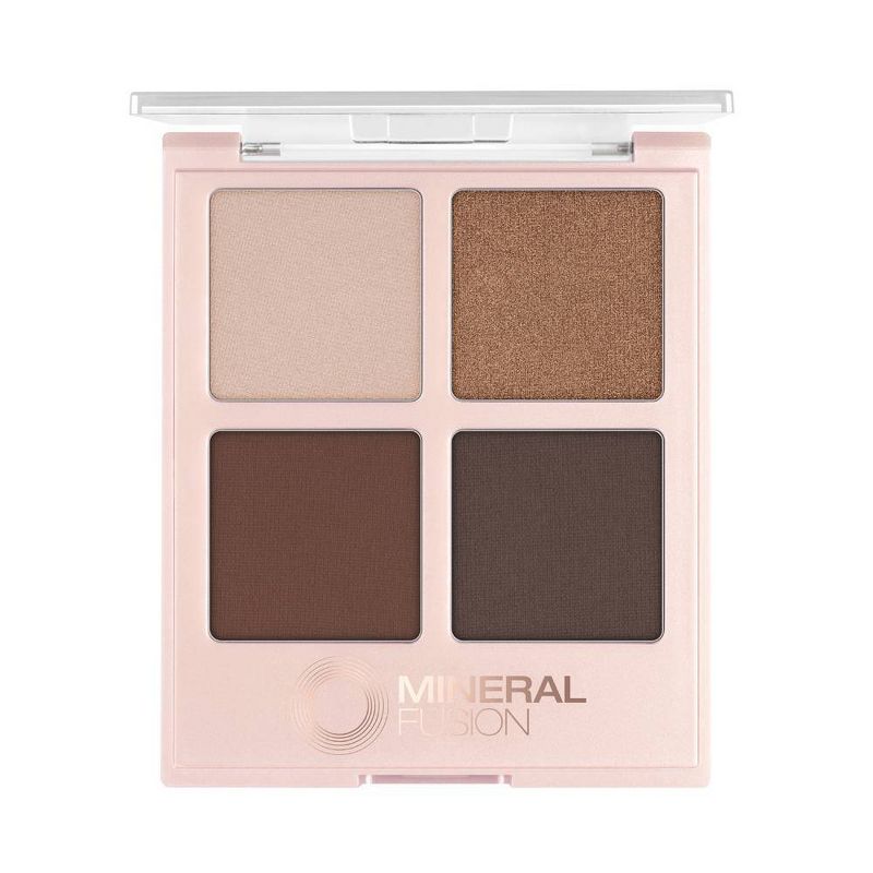 Mineral Fusion Fade Resistant Eyeshadow Palette - 0.25oz, 1 of 21