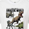 Women's - Jurassic Park - Welcome To Jurassic World Dino Cropped Graphic T-Shirt - 2 of 4