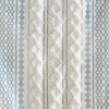 Kumasinova 84"/95"/108" 100% Cotton Printed Curtains Panel,Window Curtains with Chenille Stripe&Lining,Bedroom Curtains for Living Room - 4 of 4