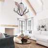 Capital Lighting Clive 6 - Light Chandelier in  Carbon Grey/BlackIron - 3 of 4
