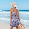 Women's Boho Floral Printed Spaghetti Strap Mini Dress - Cupshe - 4 of 4