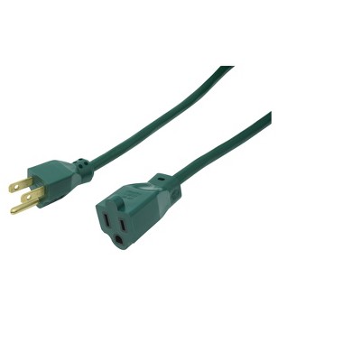 Woods 40&#39; Extension Cord Green