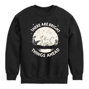 Boys' - Disney - There Are Bright Things Ahead Graphic Long Sleeve Fleece Sweatshirt - 1 of 4