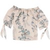bar III Womens Knot Floral Knit Blouse - 2 of 2