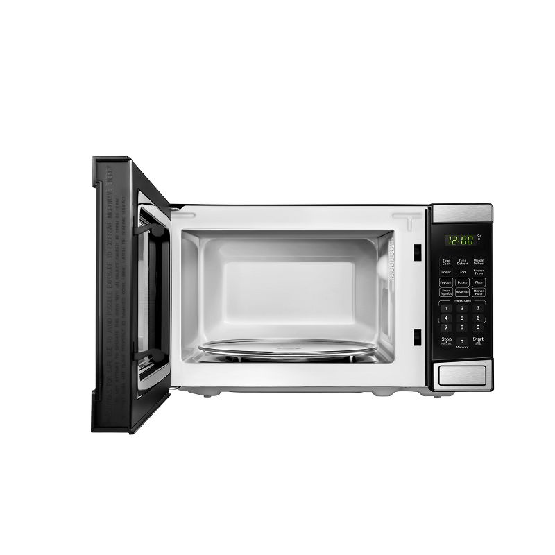 Danby DBMW0721BBS 0.7 cu. ft. Countertop Microwave in Stainless Steel, 5 of 10