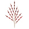 Red Jewel Bead Spray (Set of 2) - 3 of 3
