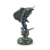 SPI Home Metal Feeding Frenzy Sailfish Figurine – 9" Silas Ocean Scene Sculpture, Coastal Marine Accent - 2 of 4