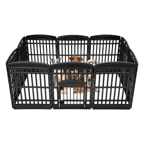 Iris exercise panel outlet pet playpen with door