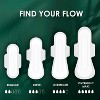 L . Organic Cotton Maxi Extra Long Overnight Pads - 4 of 4