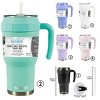 Steel Insulated Mugs i Break Reusable For Hot And Cold Drinks, Ldeal For Water, lced Tea, Coffee, Car Mugs Tumblers With Handle And Straw - 2 of 4