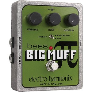Electro Harmonix BASS-BM Bass Big Mu Pi Distortion and Sustainer Pedal - 1 of 3