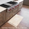 Attop Beautiful Boho Rug with Tassels for Your Bathroom - Soft 2 x 3 ft. Cotton Rug Fits Perfectly Into Your Bath - 2 of 4