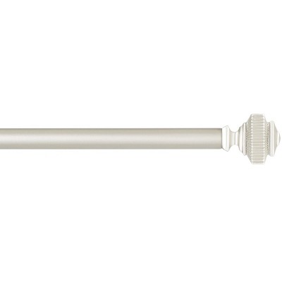 Amalgamated Textiles Adjustable Single Curtain Rod