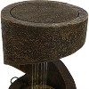 Sunnydaze Indoor Contemporary Decorative Polyresin Winding Showers Tabletop Water Fountain with LED Lights - 13" - 4 of 4