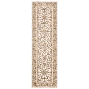Oriental Weavers Maharaja 5091W Ivory/ Gold Indoor Area Rug - 2'3" x 7'6" - 1 of 4