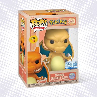 Funko POP! Games: Pokémon Charizard (Soft Color) Vinyl Figure #843