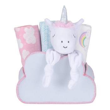 My Tiny Moments Welcome Baby Cloud Shaped Nursery Gift Set - 5pc