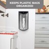Stainless Steel Bag Saver for Plastic Grocery Bags – Wall or Cabinet Mount - 4 of 4