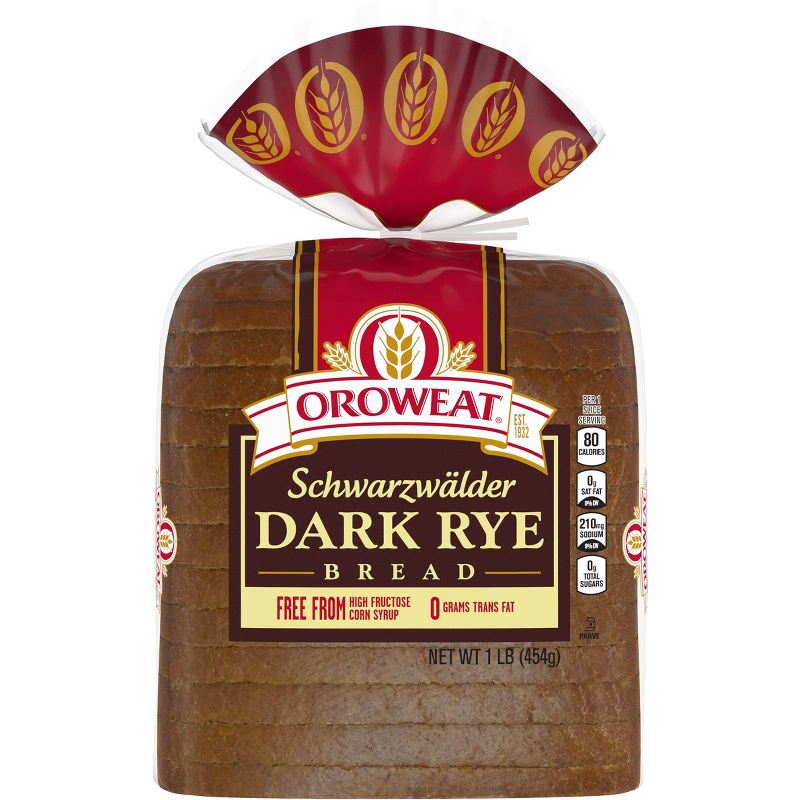 Oroweat Dark Rye Bread - 16oz, 1 of 6