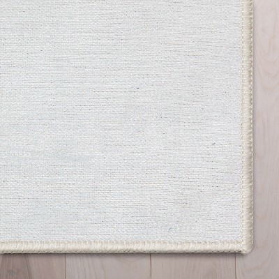 Gray Chenille Kids Playmat Road Traffic 5' x 7' Rug