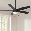 52" Minka Aire Airetor Coal Black LED Ceiling Fan with Pull Chain - 2 of 4