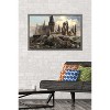 Trends International The Wizarding World: Harry Potter - Hogwarts at Sunrise Framed Wall Poster Prints - 2 of 4