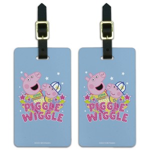 Peppa Pig Piggle Wiggle Luggage ID Tags Set of 2 - 1 of 4