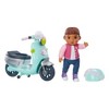 BABY Born Minis Playset - Doll with Brown Eyes, Scooter & Helmet Accessory - 3 of 4