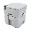 DOMETOUR Lightweight Portable Toilet Gallon Flushable Camping Toilet, Sanitary Outdoor Travel Toilet for Tents Boats Semi Trucks RV Campers Gray - 2 of 4