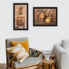 2- Piece Vignette Friends and Pumpkins Black Framed Wall Art for Living Room, Bedroom Wall Art Print for Home Decor by Billy Jacobs - 3 of 4