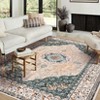 Boho Rugs for Living Room,Short Pile Area Carpets Washable Large Rugs for Bedroom Modern Vintage Classic Lounge Rug - 3 of 4