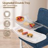 BabyBond Baby Travel Booster Seat with Double Tray - 4 of 4