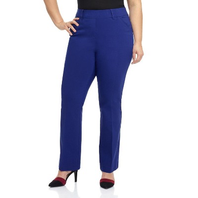 Rekucci Curvy Woman Comfort Barely Bootcut Plus Size Pant